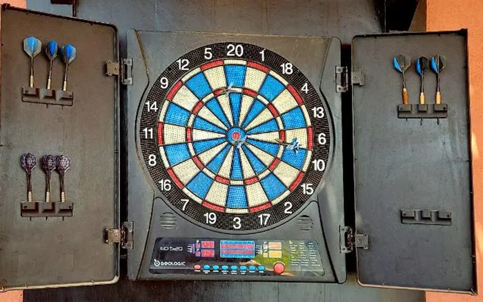 Cible de fléchettes anglaises - Jeux Atlas Ecosite