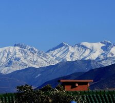 Der verschneite Atlas