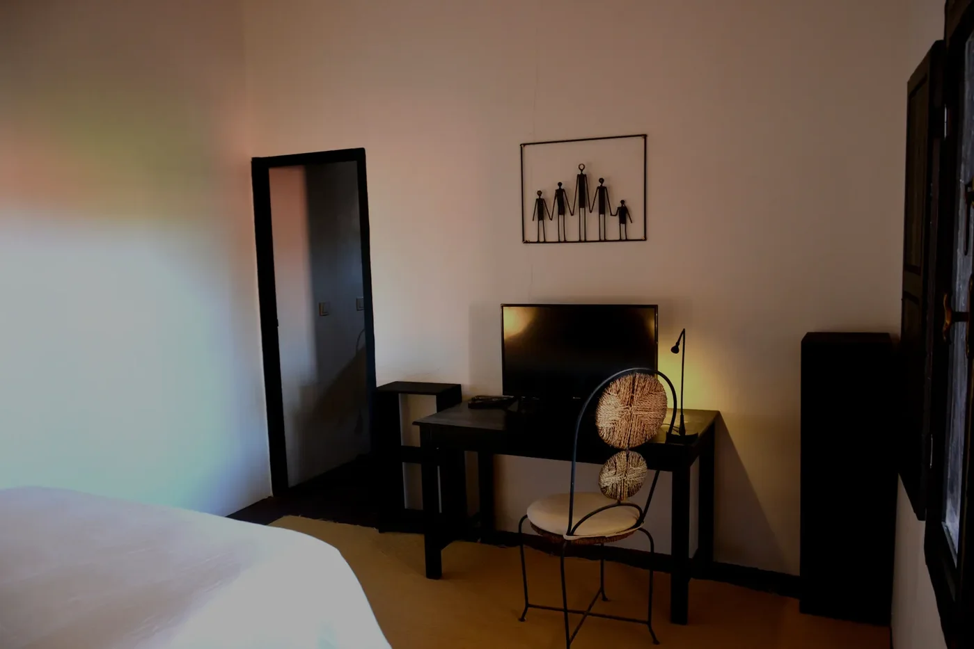 Chambre double PMR n°2 lit confortable - Atlas Ecosite