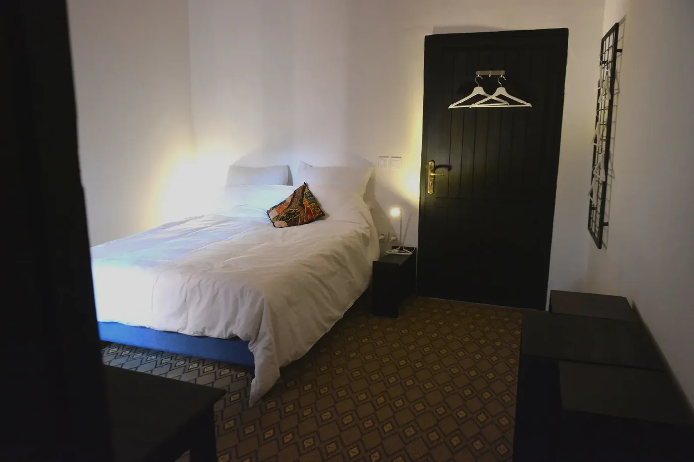 Chambre double n°5 avec lit deux places - Atlas Ecosite